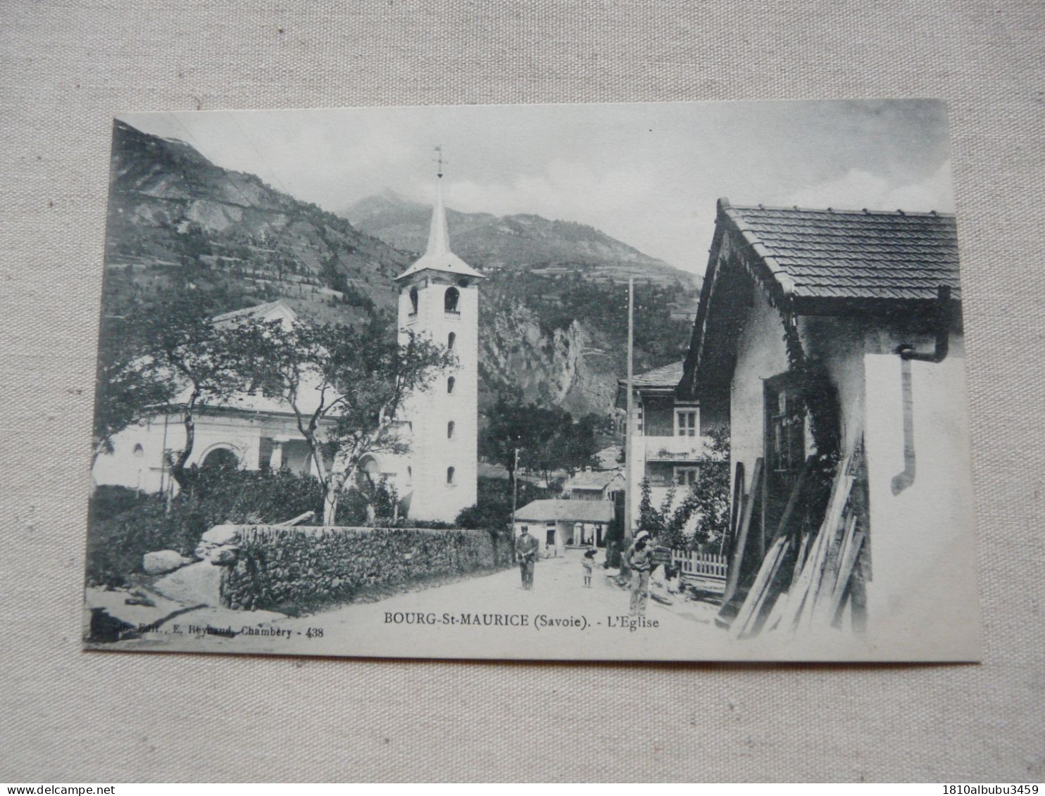 CPA 73 SAVOIE - BOURG-St-MAURICE : L'Eglise - Bourg Saint Maurice