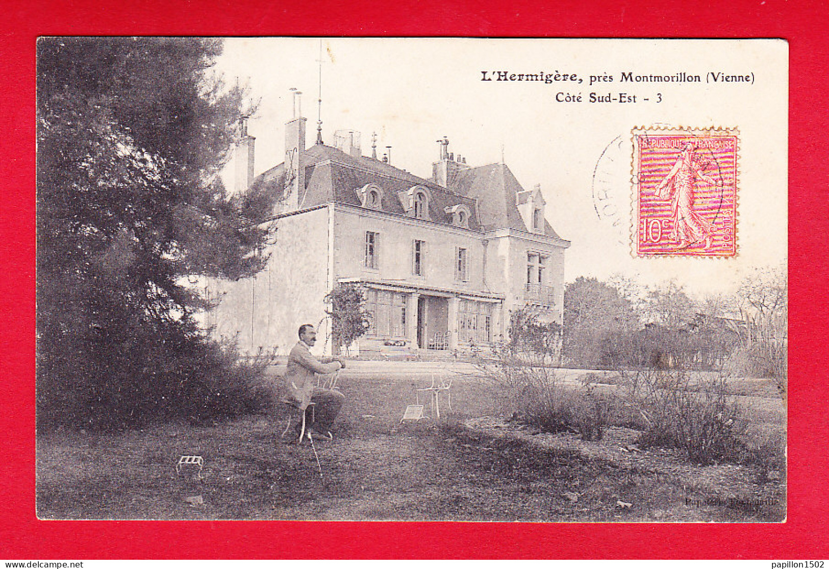 F-86-Montmorillon-03P210  L'Hermigère, Près Montmorillon, Côté Sud Est, Cpa BE - Montmorillon