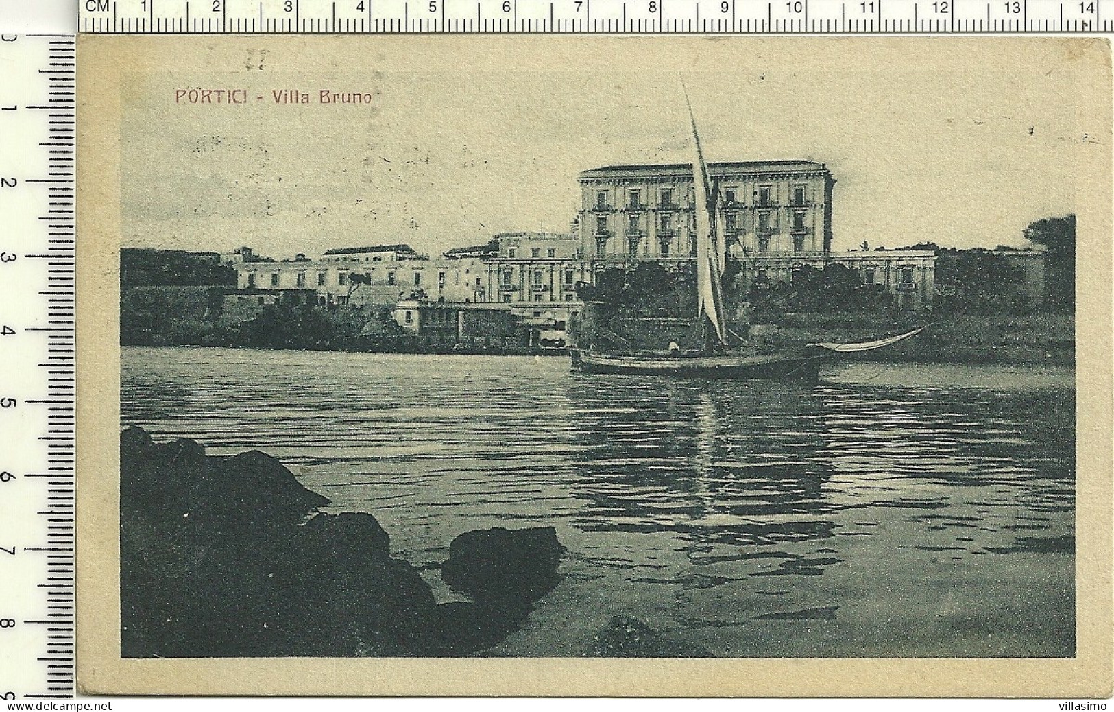 Campania - Napoli - Portici - Villa Bruno - V. 1922 - Portici