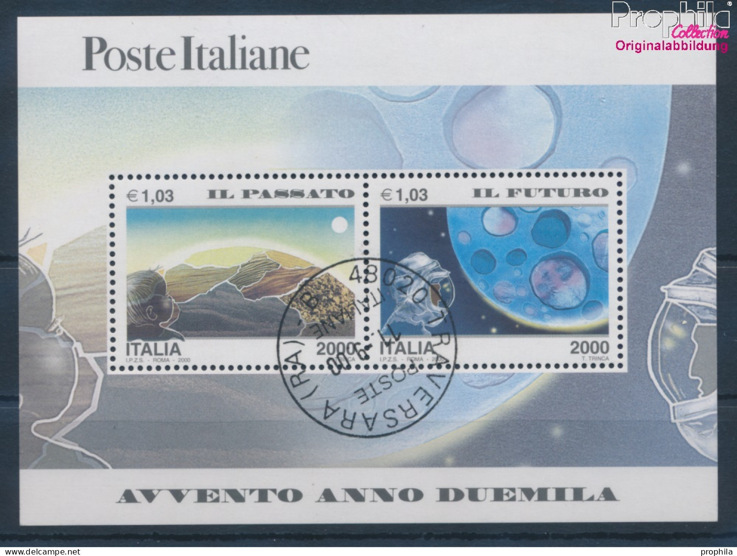 Italien Block20 (kompl.Ausg.) Gestempelt 2000 Eintritt In Das Jahr 2000 (10355469 - 1991-00: Oblitérés