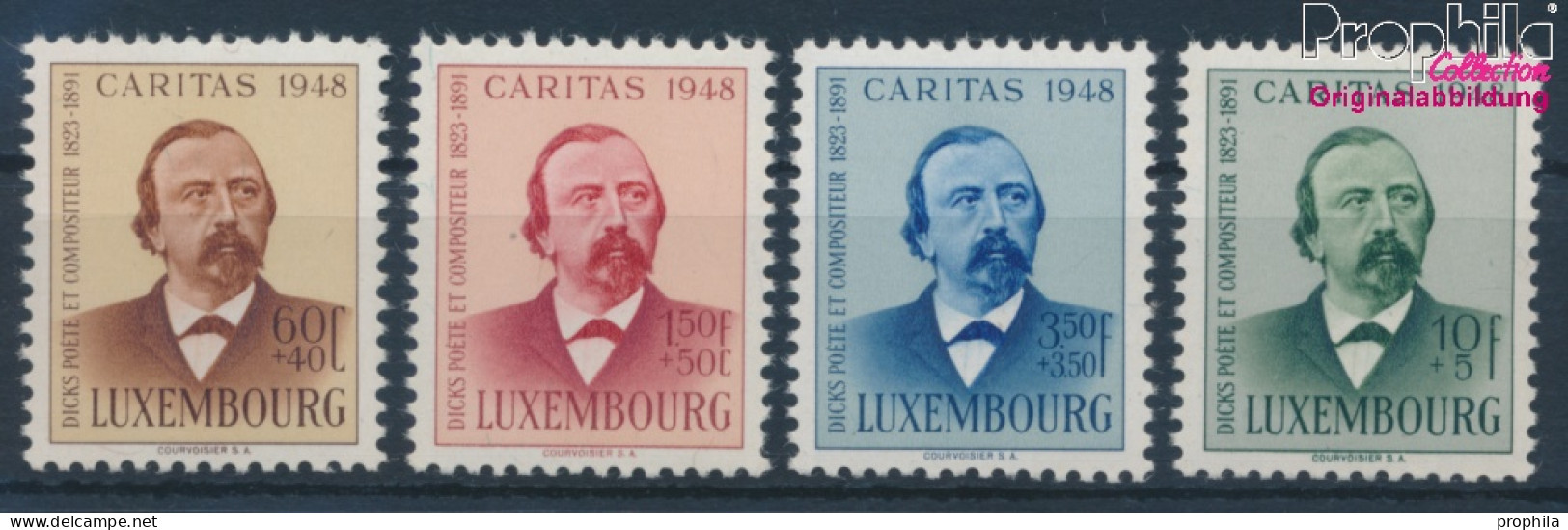 Luxemburg 435-438 (kompl.Ausg.) Postfrisch 1948 Caritas (10363251 - Ongebruikt