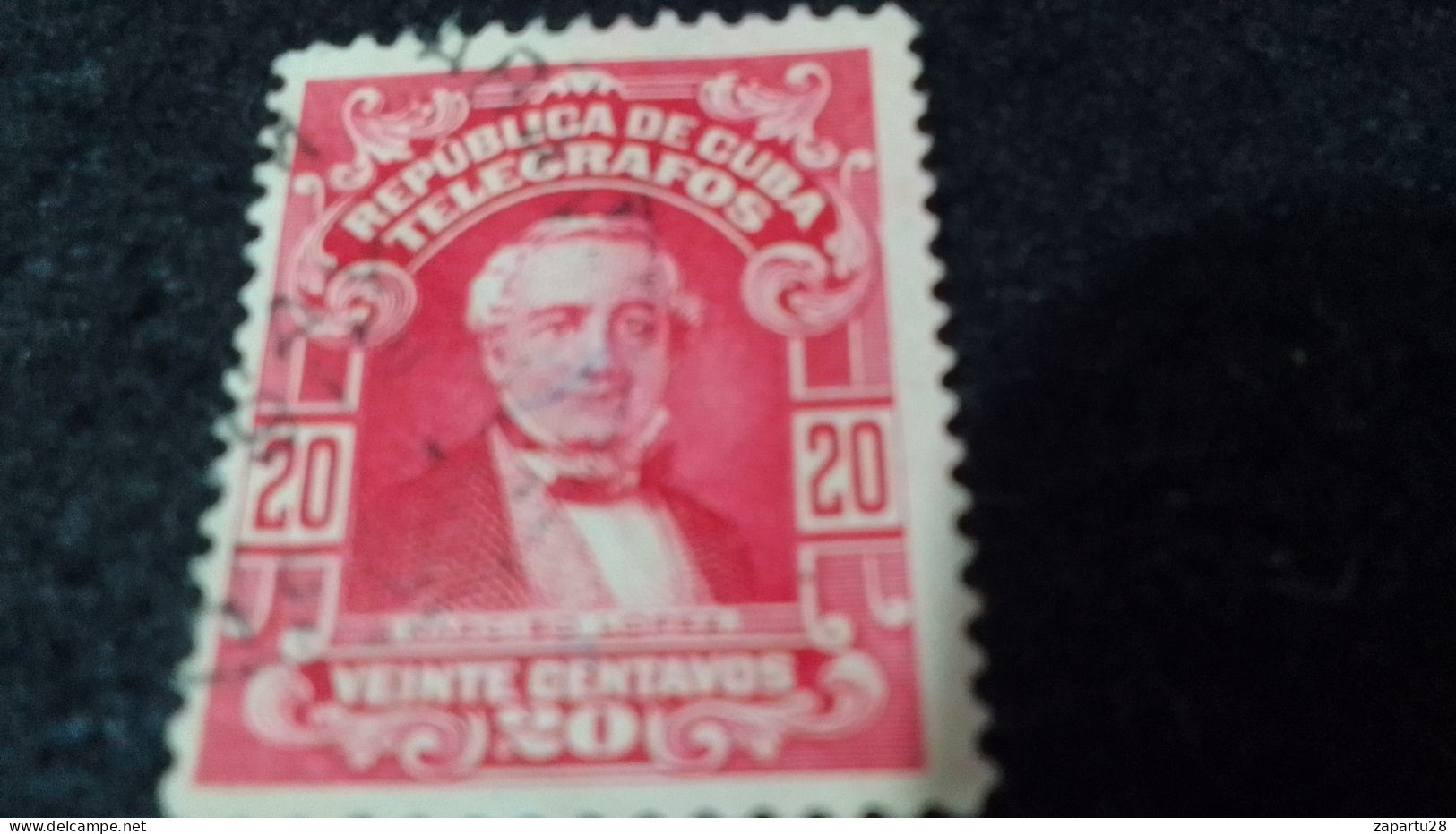 CUBA- I--1910-30  20  C.    DAMGALI - Used Stamps