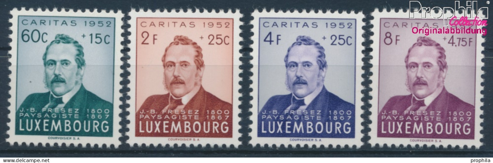Luxemburg 501-504 (kompl.Ausg.) Postfrisch 1952 Caritas (10363389 - Ungebraucht