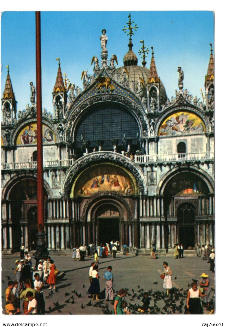 Venezia , Venise , Particolare Della Basilica Di S. Marco - Venezia (Venedig)
