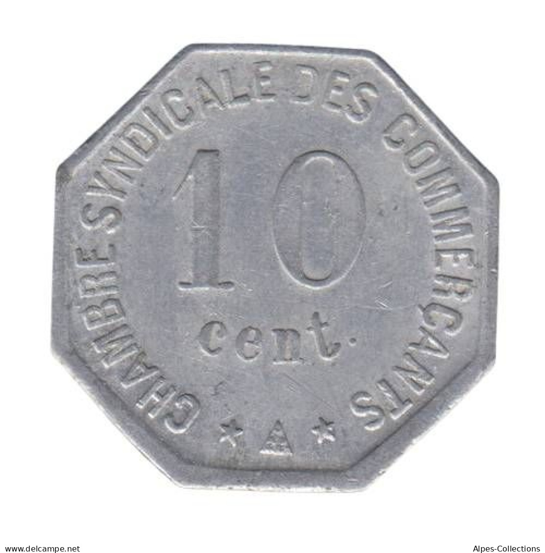 PERPIGNAN - 01.02 - Monnaie De Nécessité - 10 Centimes 1917 - Notgeld