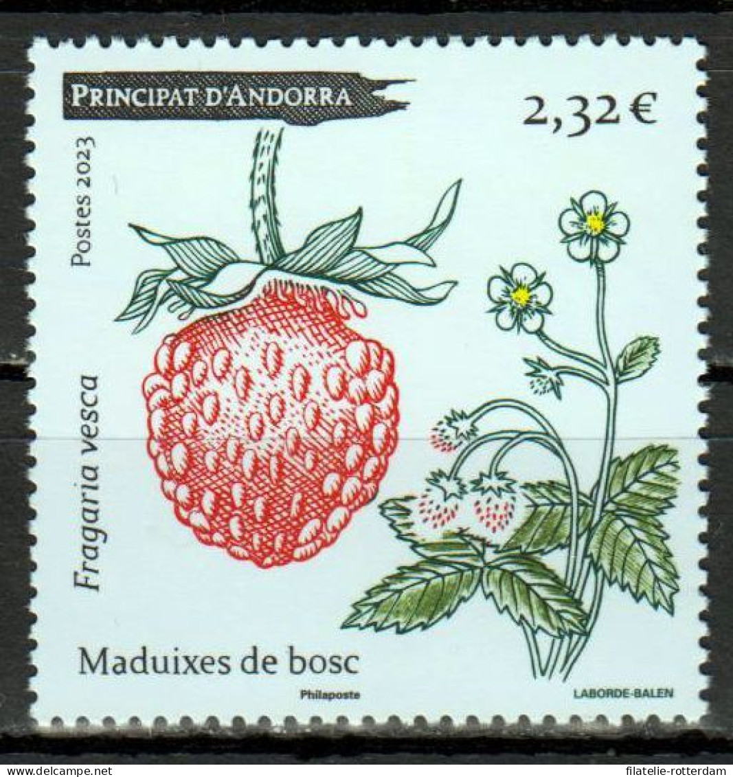 Andorra - Postfris / MNH - Strawberry 2023 - Nuovi