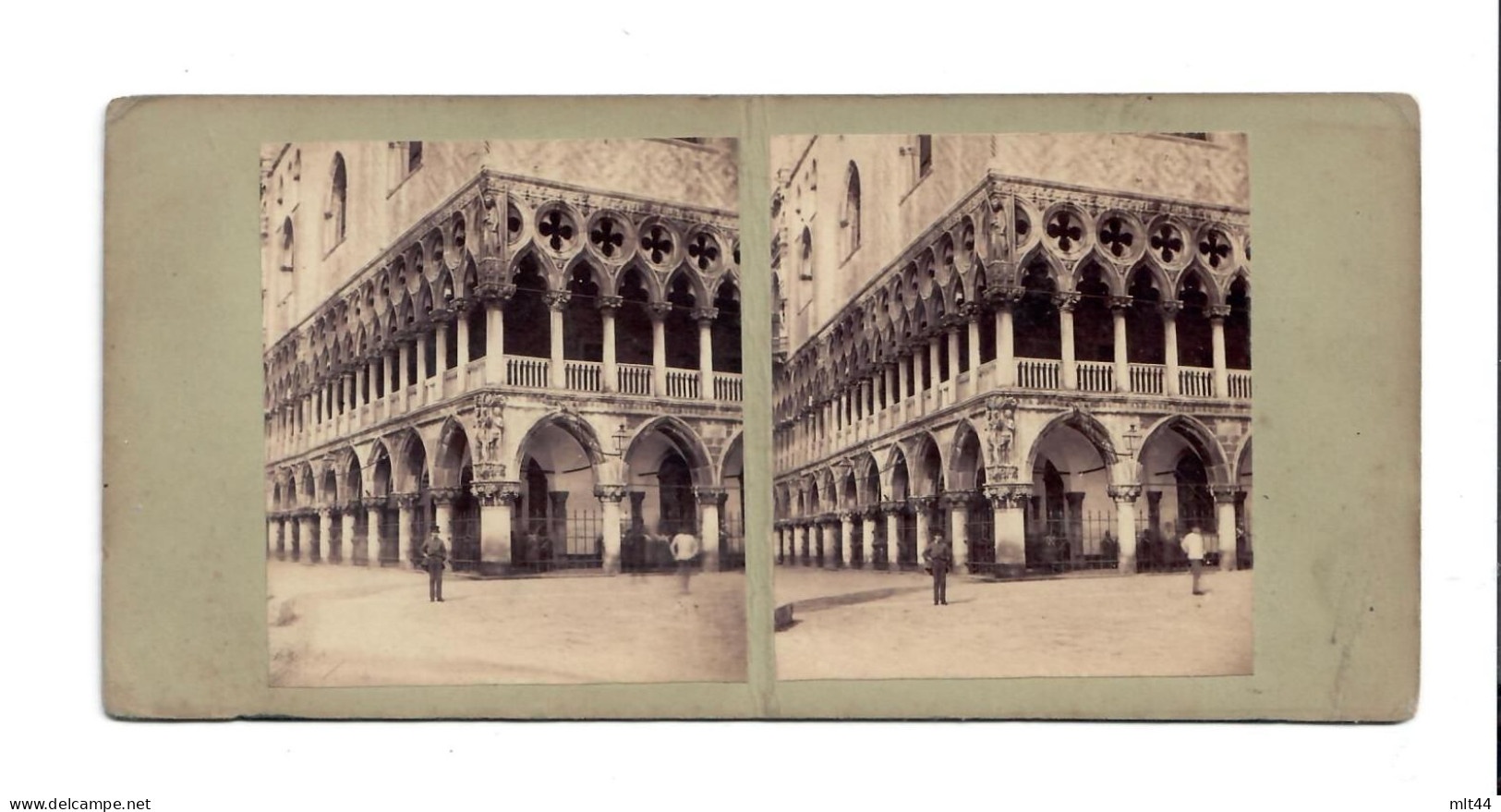 Photo/stéréoscopique - Venise Palais Des Doges - Voir Description - Stereo-Photographie