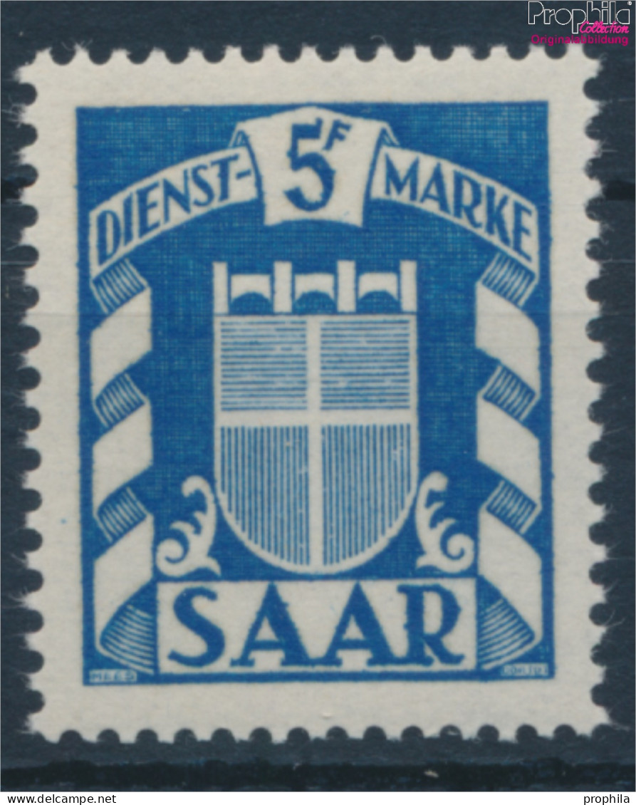 Saarland D37 Postfrisch 1949 Wappen Des Saarlandes (10357357 - Gebraucht