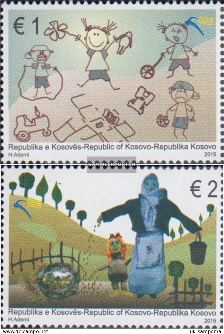 Kosovo 312-313 (complete Issue) Unmounted Mint / Never Hinged 2015 Historical Toys - Kosovo