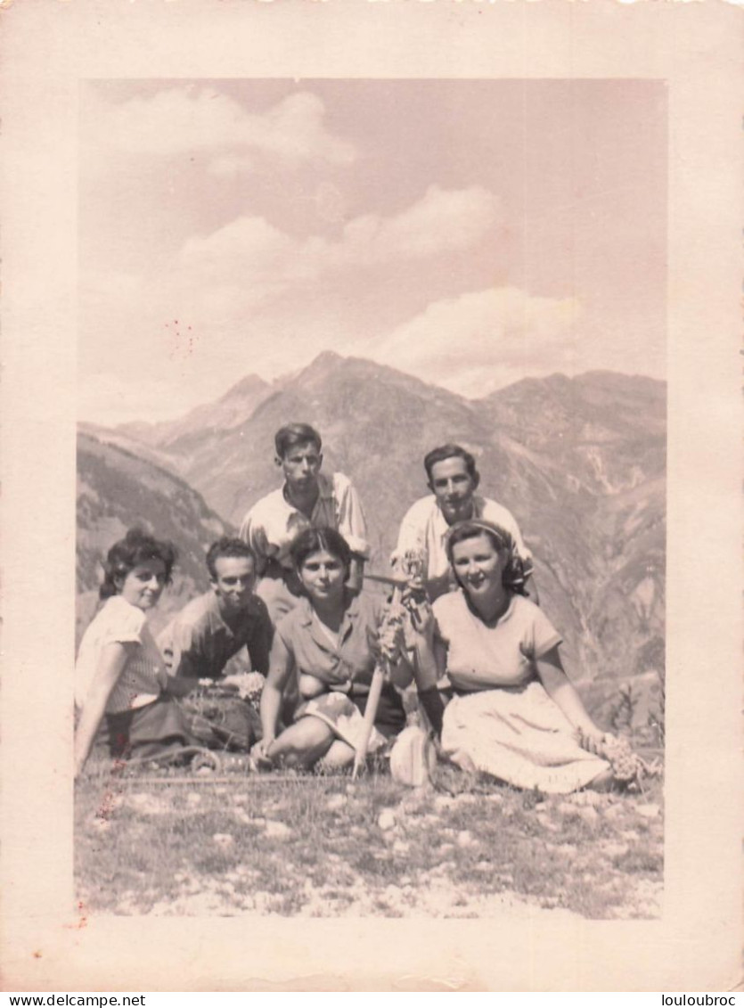 ALPES MONT CHAJOL 2293m  08/1952  PHOTO ORIGINALE  14 X 10 CM - Plaatsen