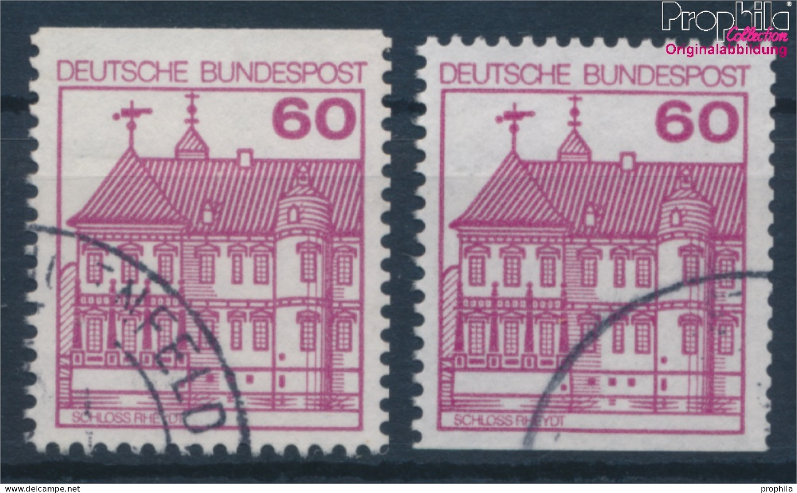 BRD 1028C-1028D (kompl.Ausgabe) Gestempelt 1979 Burgen Und Schlösser (10351824 - Oblitérés