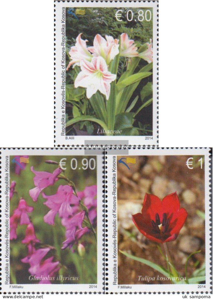 Kosovo 285-287 (complete Issue) Unmounted Mint / Never Hinged 2014 Locals Plants - Kosovo