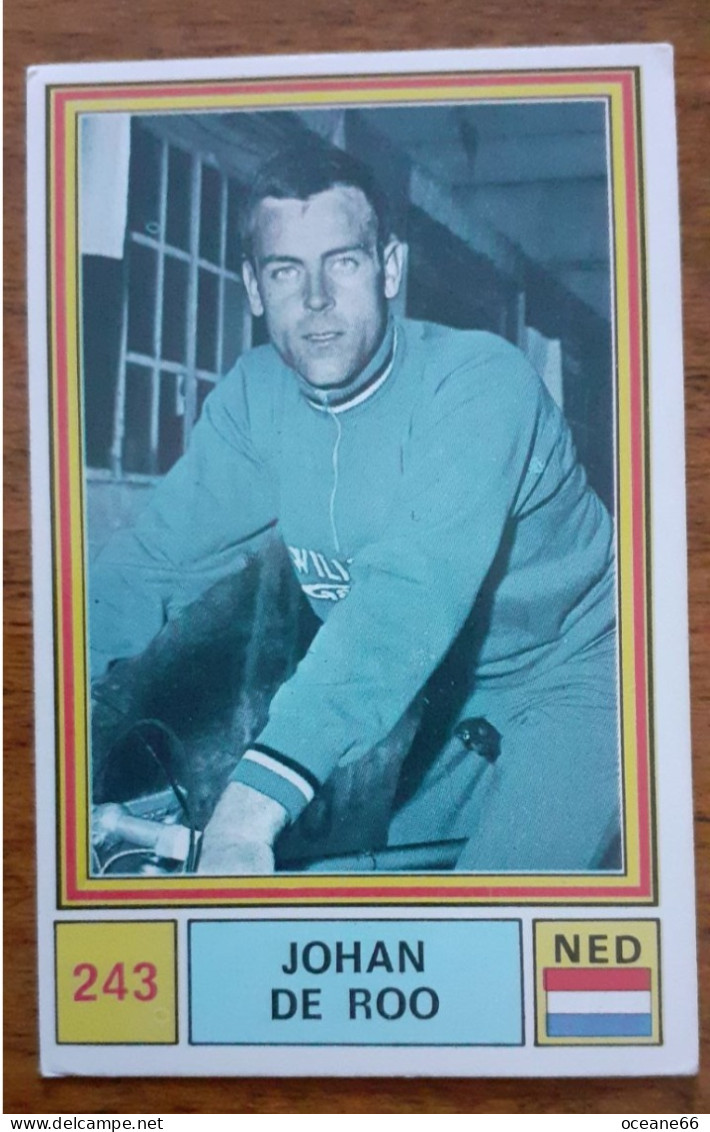 Chromo Panini Johan De Roo 243 Sprint 71 - Cyclisme