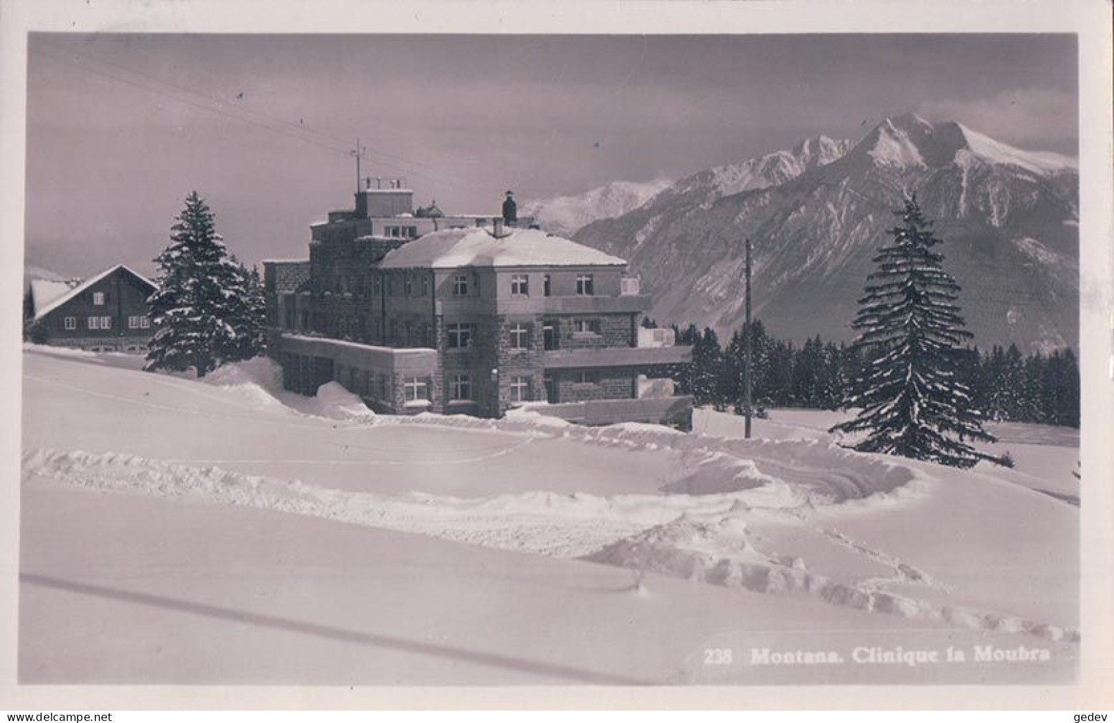 Montana VS, Clinique La Moubra Sous La Neige (238) - Crans-Montana