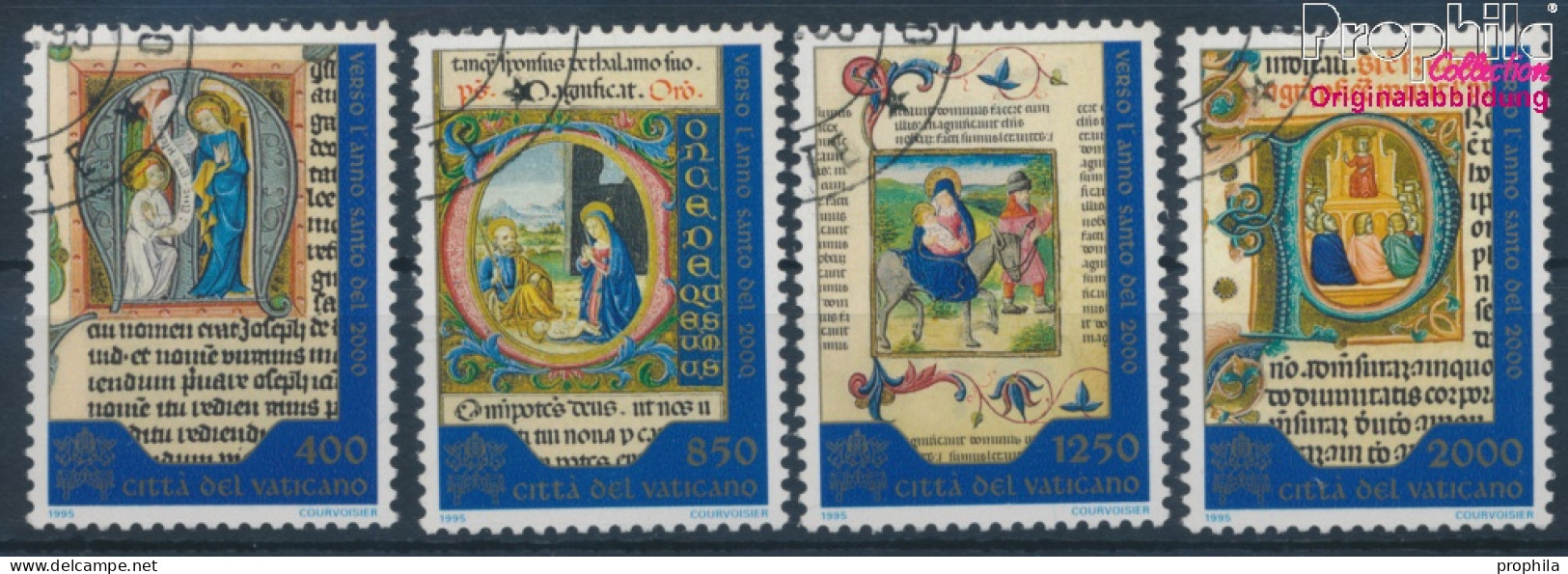 Vatikanstadt 1163-1166 (kompl.Ausgabe) Gestempelt 1995 Heiliges Jahr (10352258 - Usados