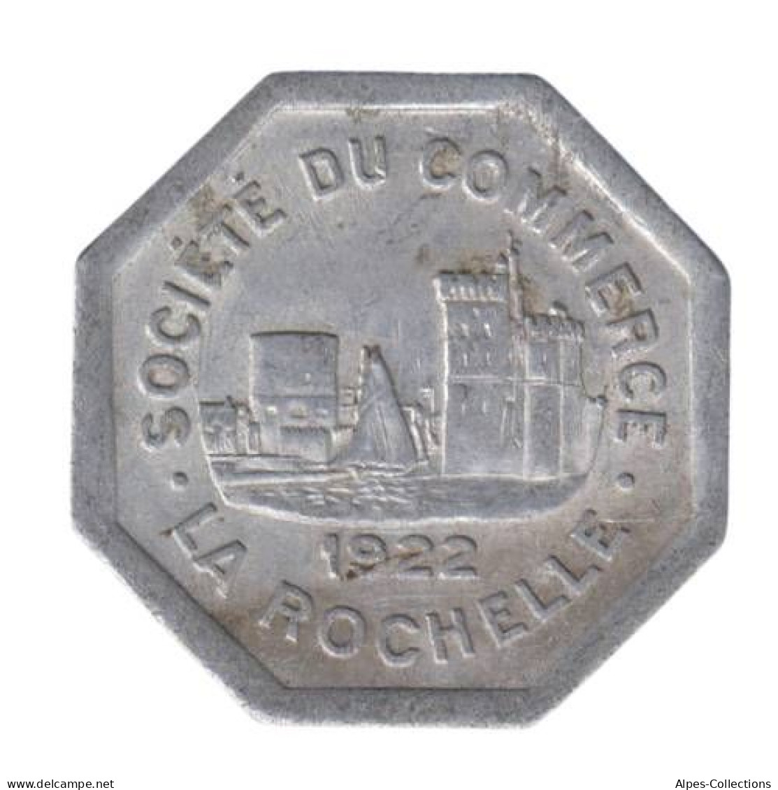 ROCHELLE (LA) - 01.06 - Monnaie De Nécessité - 25 Centimes 1922 - Monetary / Of Necessity