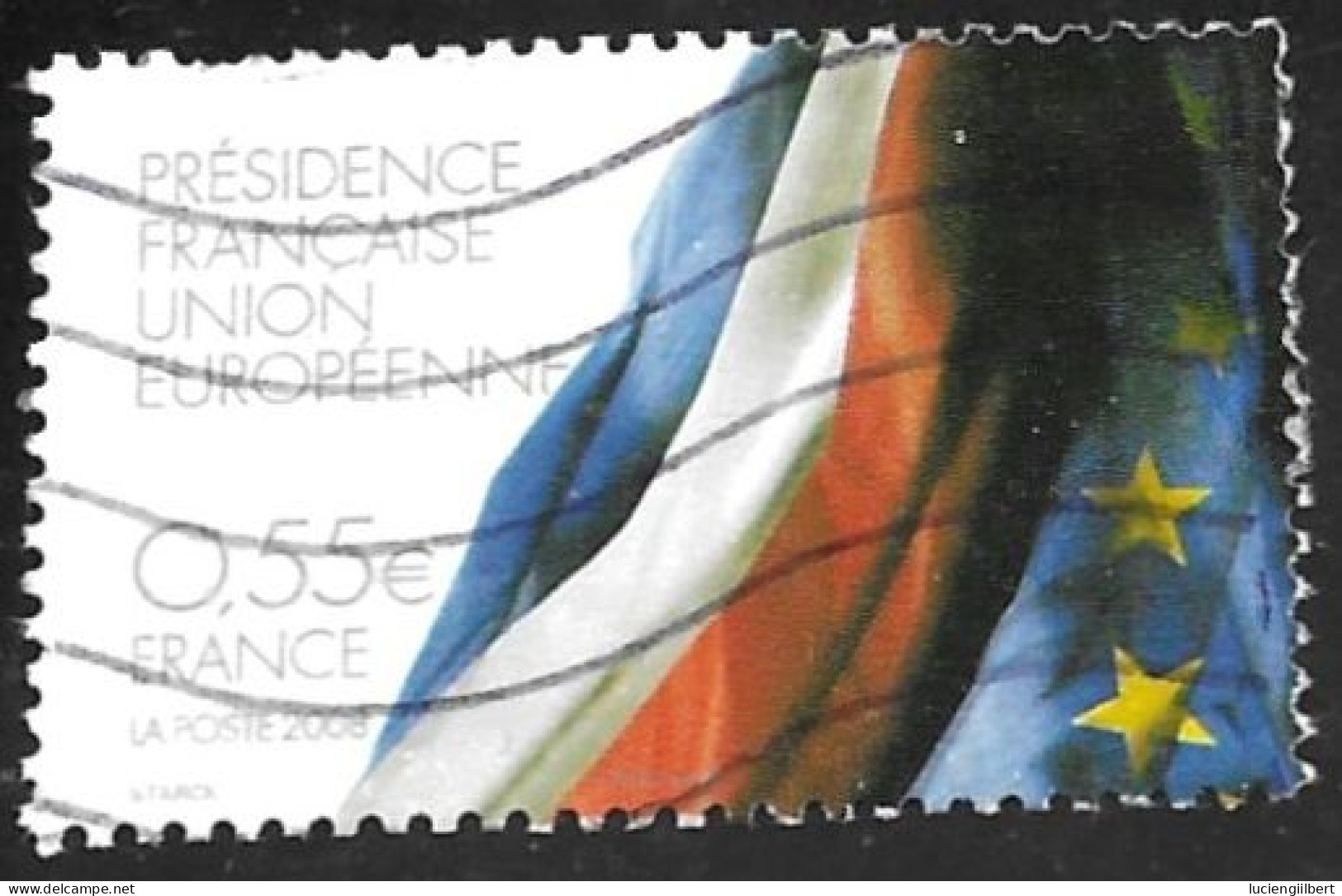 TIMBRE N° 4246 -  PRESIDENCE FRANCAISE UNION EUROPEENNE -   OBLITERE  -  2008 - Gebraucht