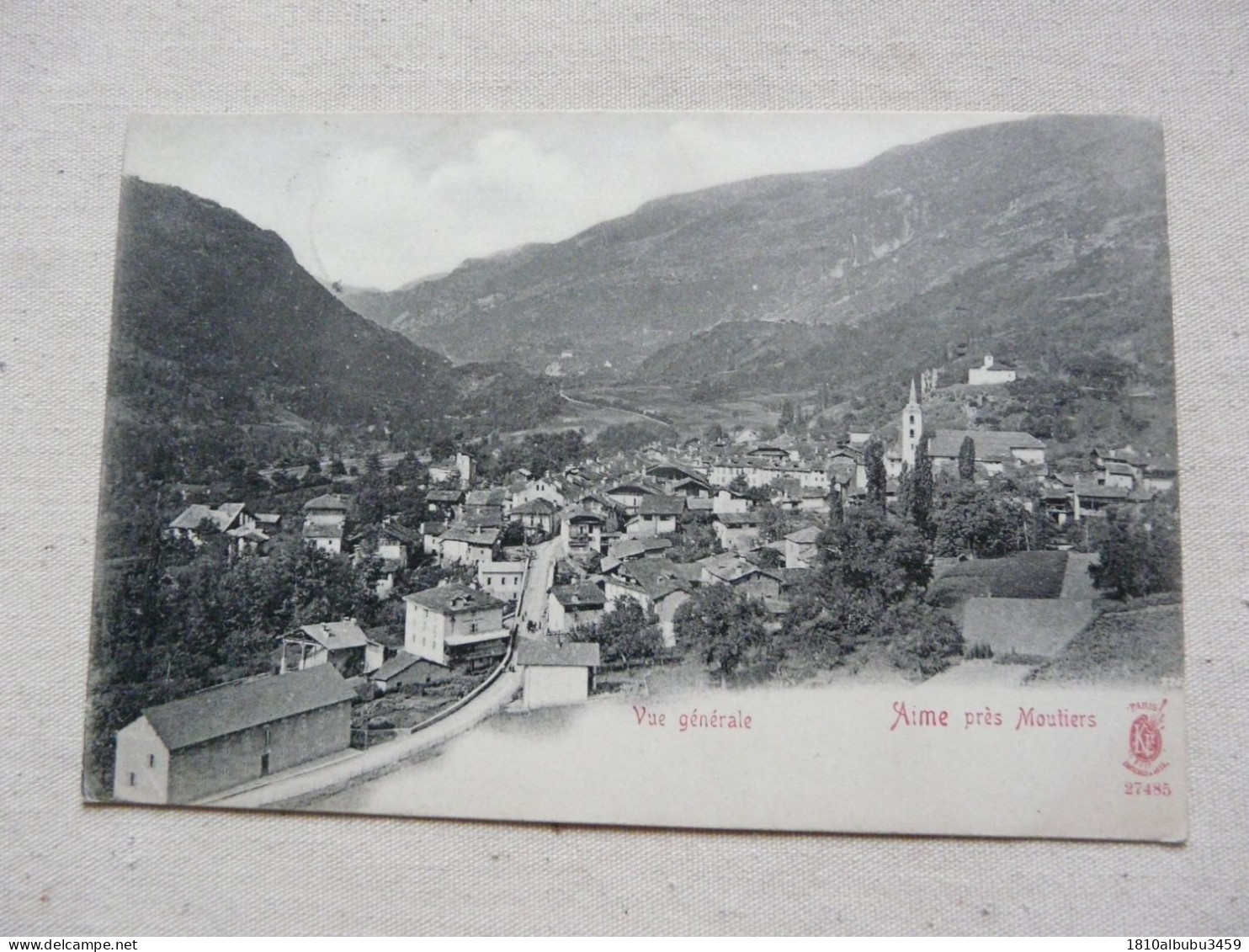 CPA 73 SAVOIE - AIME Près MOUTIERS : Vue Générale - Moutiers