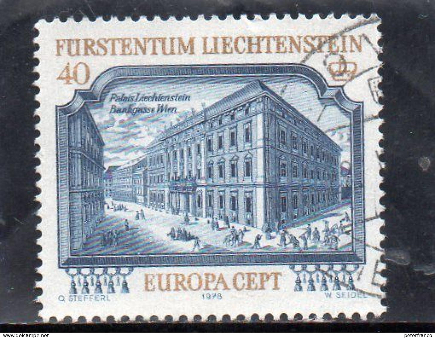 1978 Liechtenstein - Europa - Oblitérés