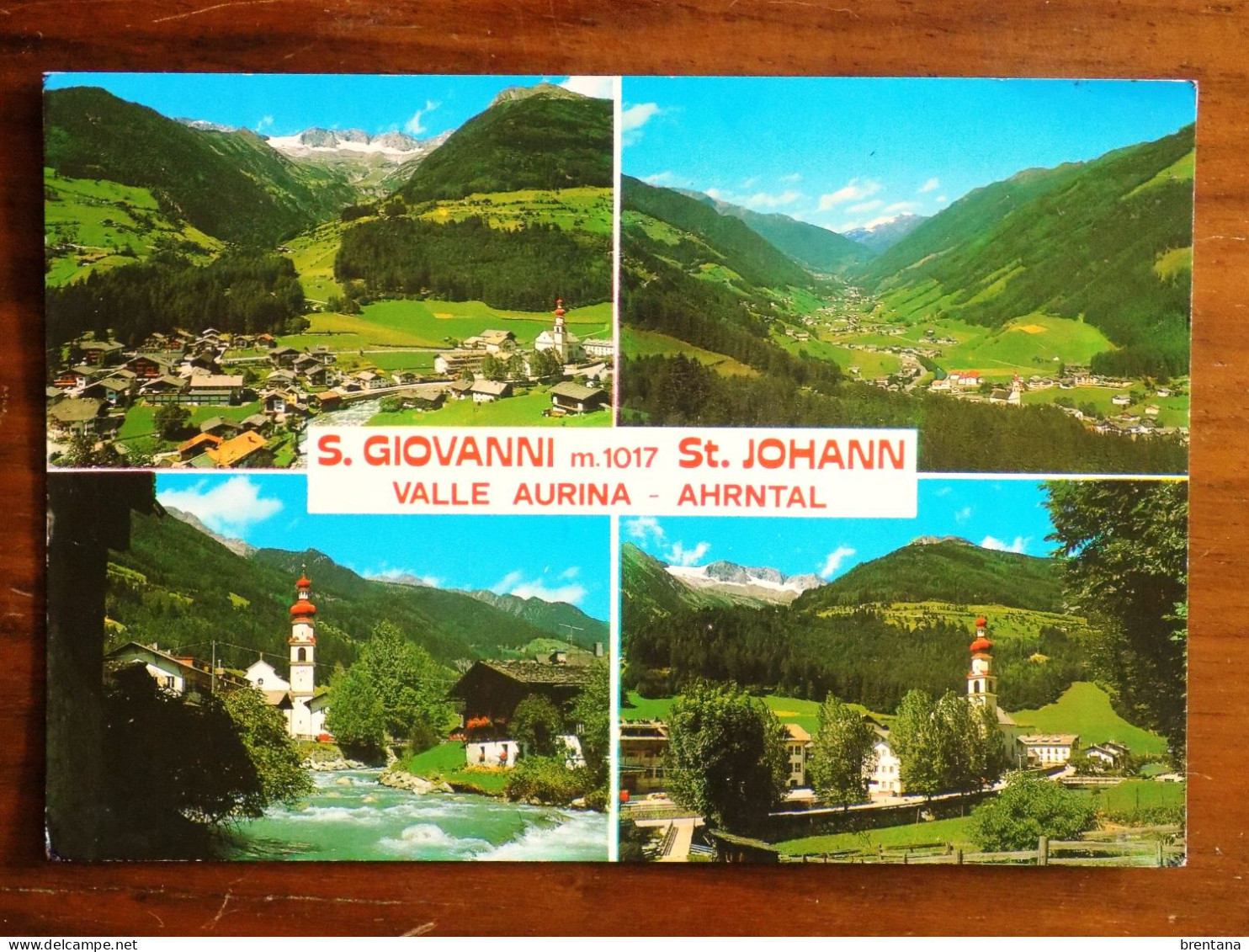 TRENTINO ALTO ADIGE -BOLZANO -ST.JOHANN AHRNTAL AURINA -F.G. - Bolzano (Bozen)