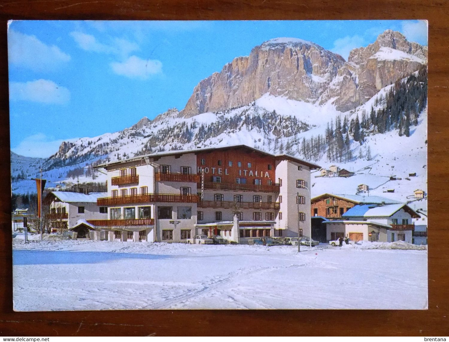 TRENTINO ALTO ADIGE -BOLZANO -HOTEL ITALIA CORVARA VAL BADIA -F.G. - Bolzano (Bozen)