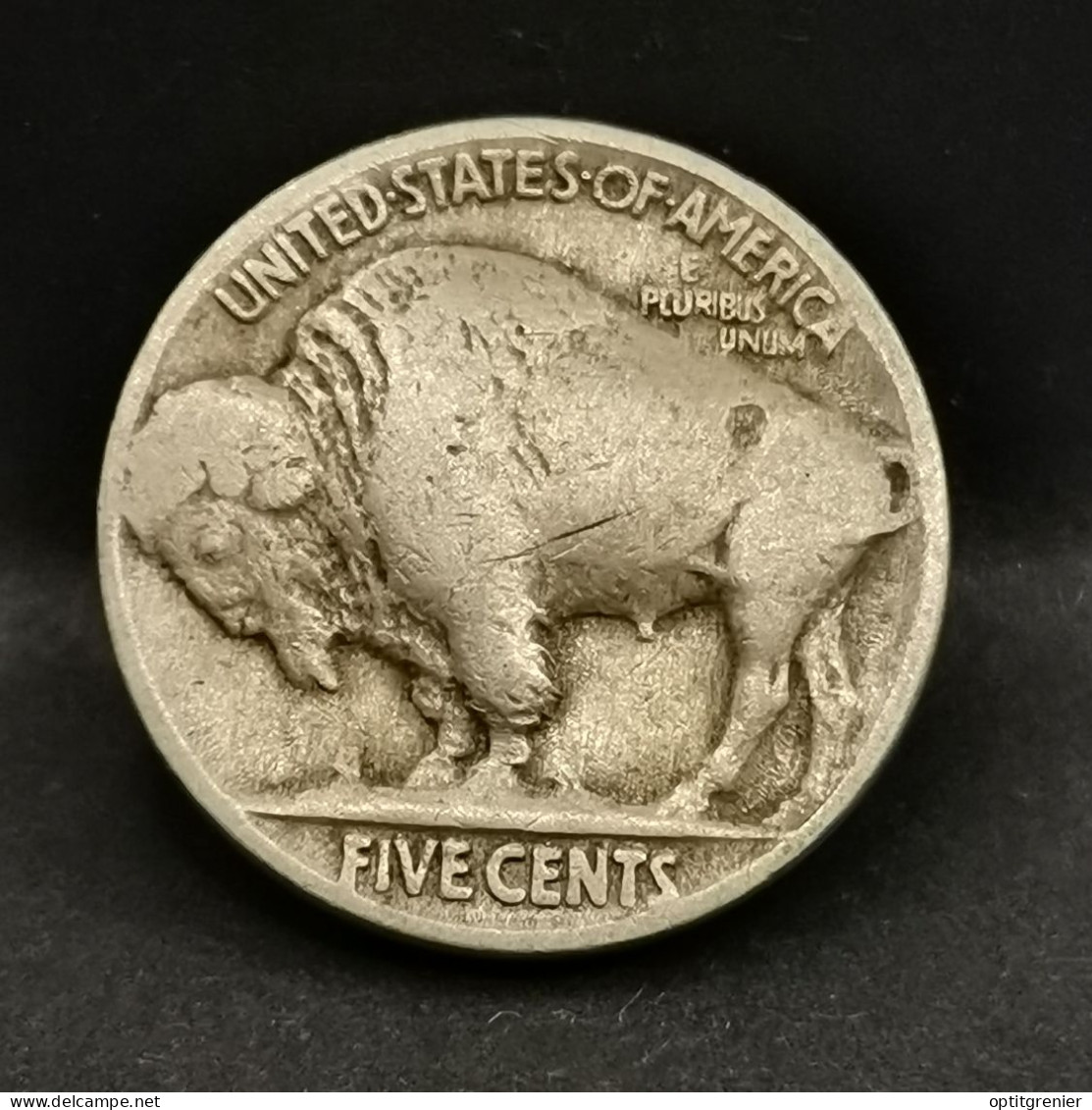 5 CENTS BUFFALO NICKEL 1919 USA ( BISON & TETE D'INDIEN ) - 1913-1938: Buffalo