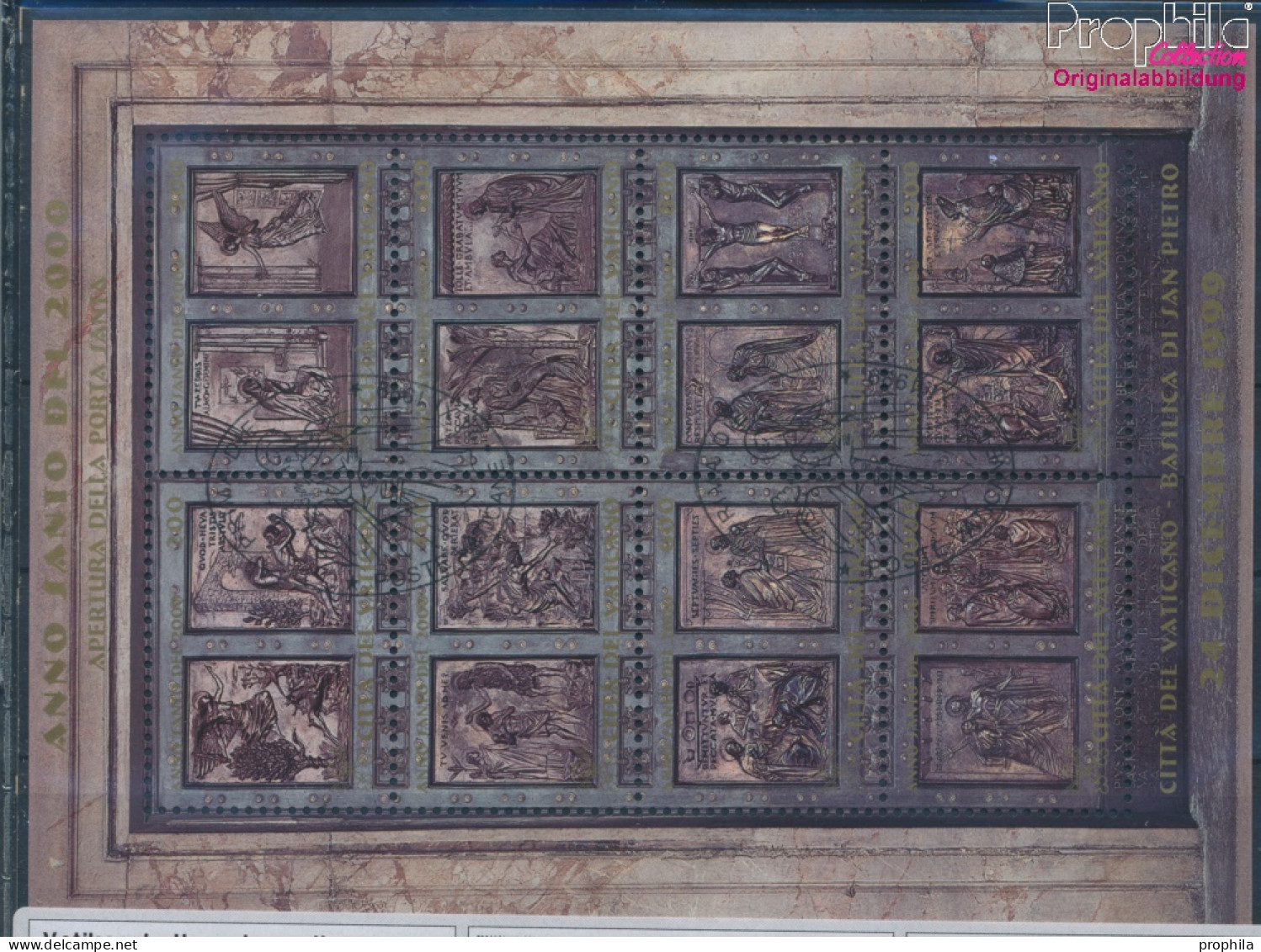 Vatikanstadt 1311-1318 Kleinbogen (kompl.Ausg.) Gestempelt 1999 Heiliges Jahr 2000 (10352301 - Used Stamps