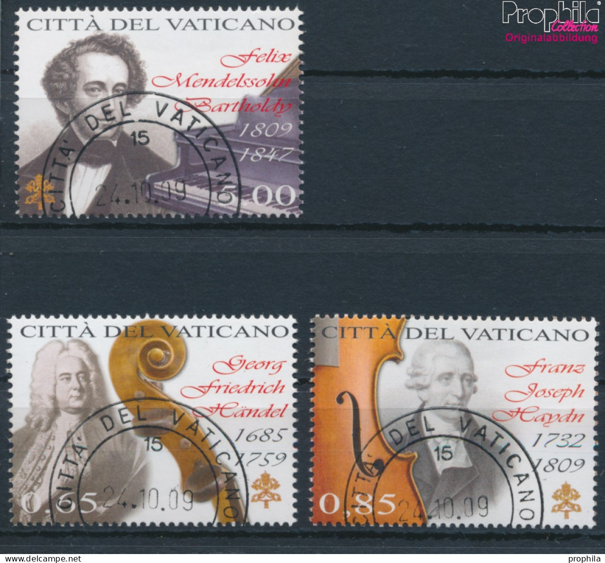 Vatikanstadt 1654-1656 (kompl.Ausg.) Gestempelt 2009 Tag Der Musik (10348239 - Used Stamps