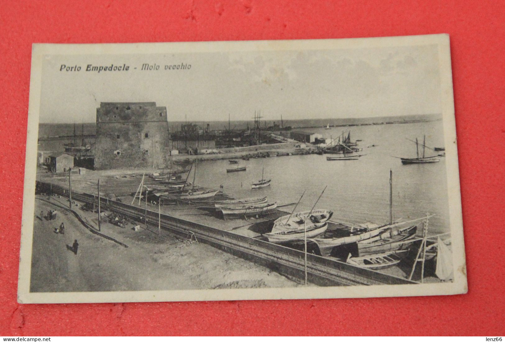 Agrigento Porto Empedocle Molo Vecchio 1932 Ed. Scialla - Agrigento