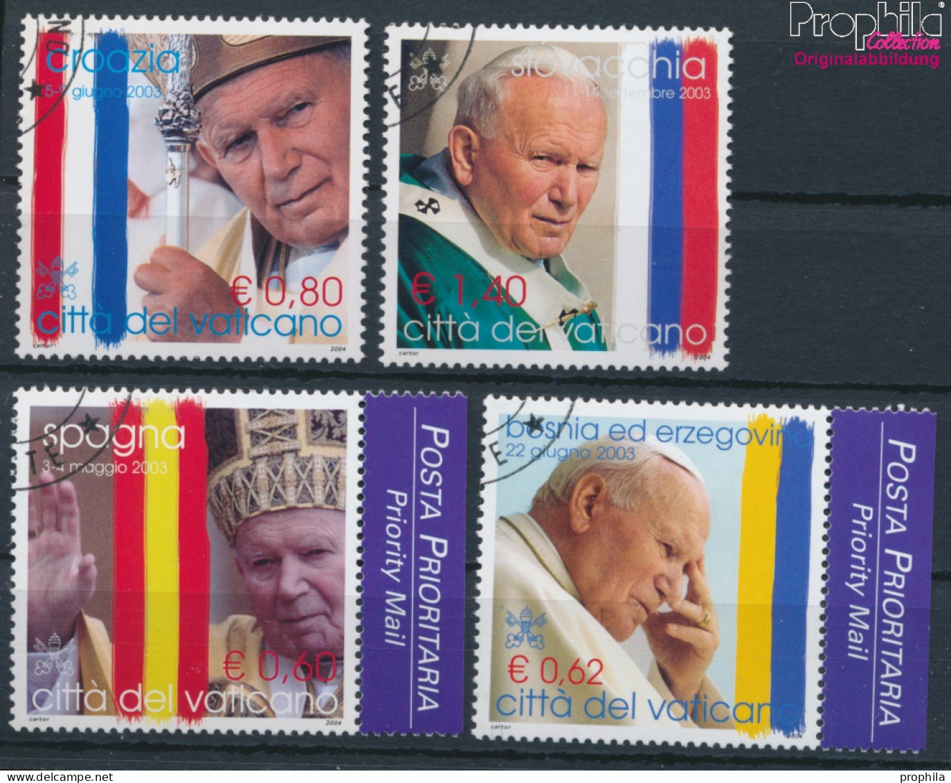 Vatikanstadt 1484-1487 (kompl.Ausg.) Gestempelt 2004 Weltreisen (10348234 - Used Stamps