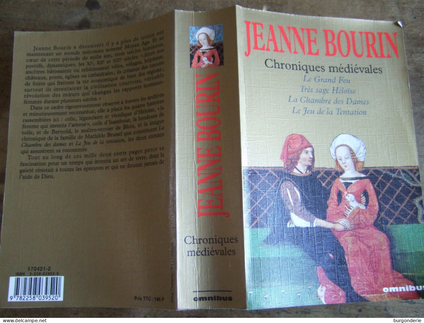 CHRONIQUES MEDIEVALES  / JEANNE BOURIN / 1994 - History