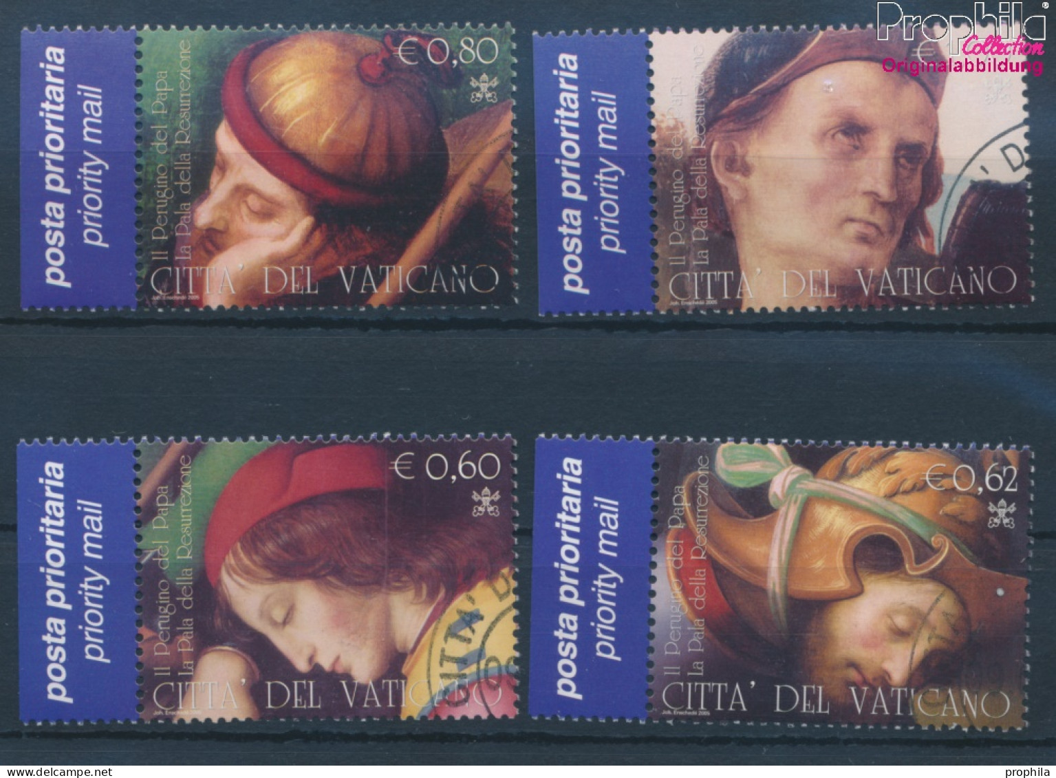 Vatikanstadt 1525-1528 (kompl.Ausg.) Gestempelt 2005 Altarbild Des Perugino (10352367 - Usados