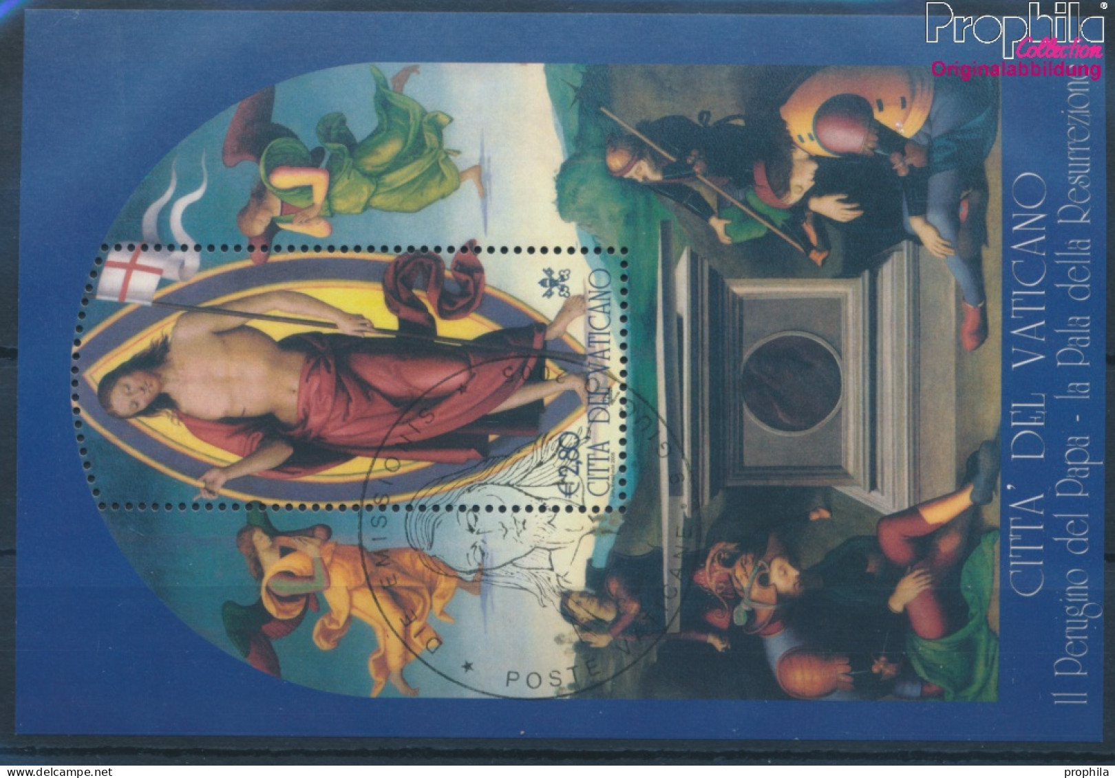 Vatikanstadt Block25 (kompl.Ausg.) Gestempelt 2005 Altarbild Des Perugino (10352368 - Gebraucht