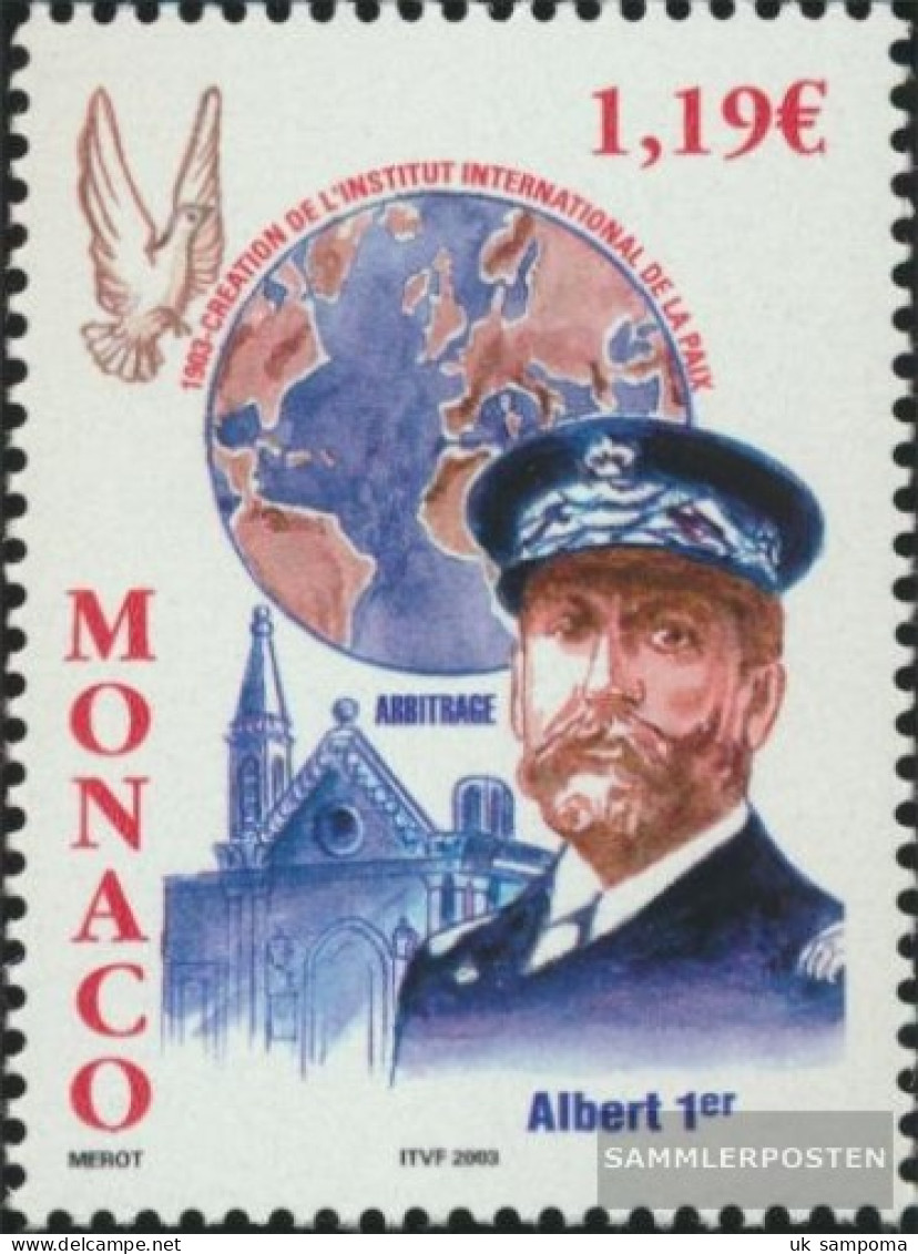 Monaco 2640 (complete Issue) Unmounted Mint / Never Hinged 2003 Friedensinstitut - Ungebraucht