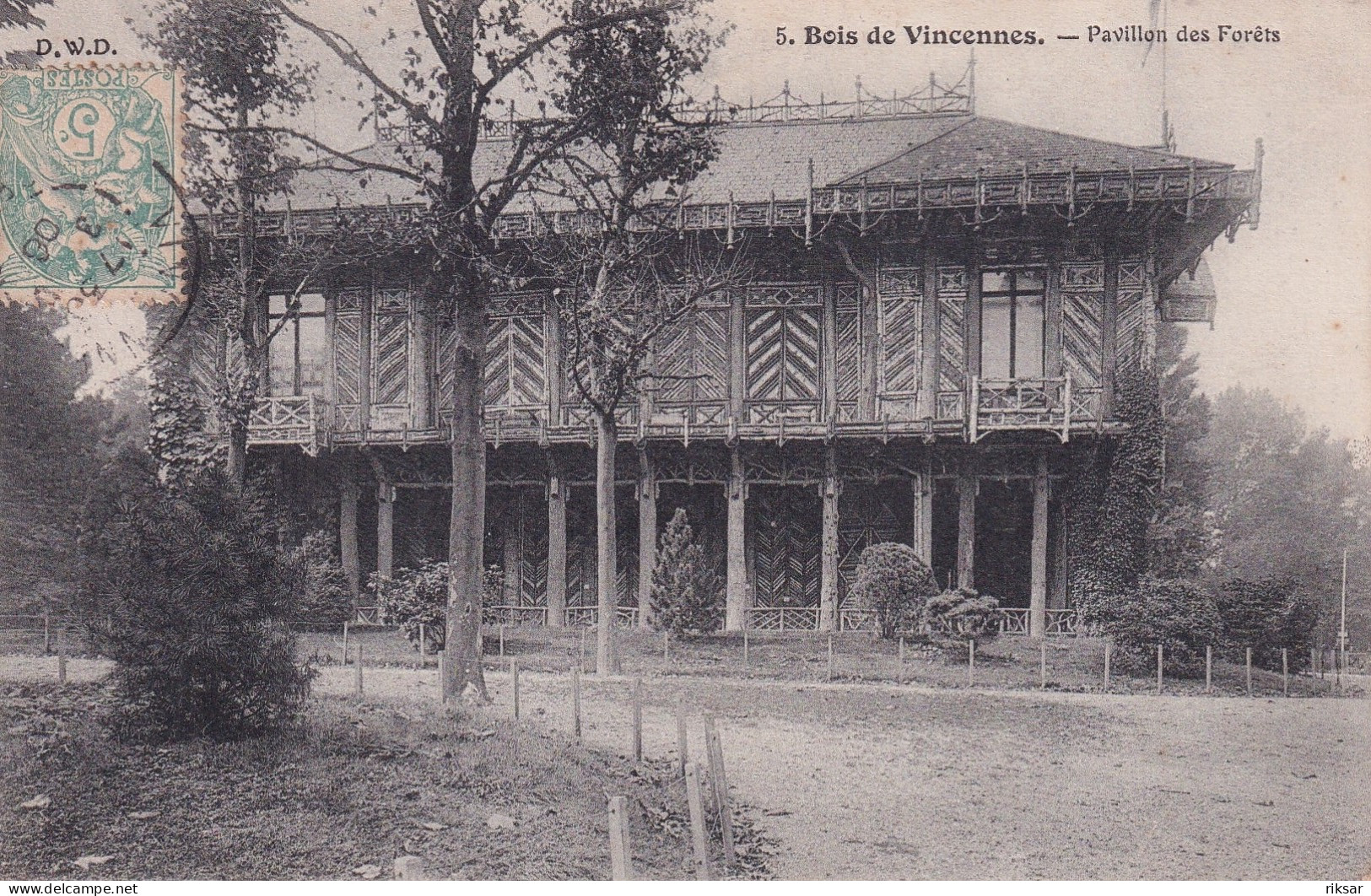 PARIS(20 Em ARRONDISSEMENT) PAVILLON DES FORETS - Arrondissement: 20