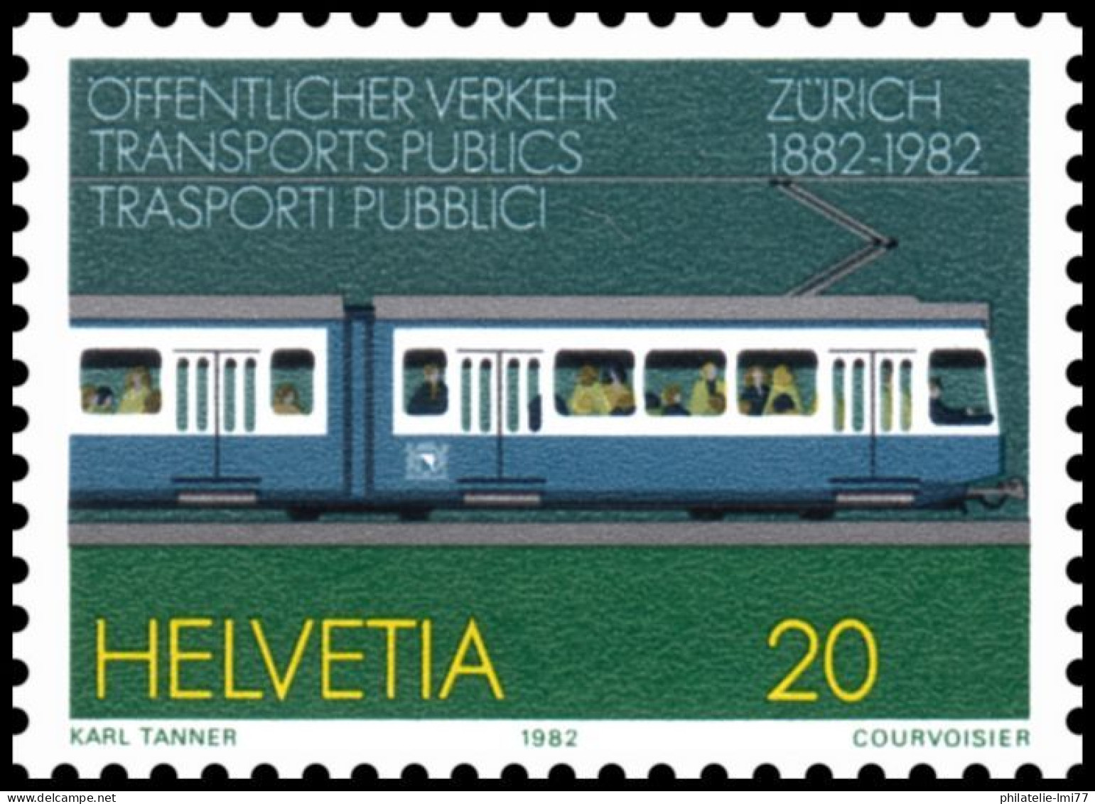 Timbre De Suisse N° 1161 Neuf Sans Trace De Charnière - Unused Stamps