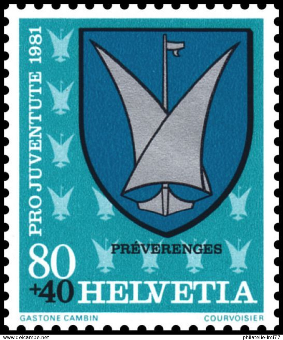 Timbre De Suisse N° 1142 Neuf Sans Trace De Charnière - Unused Stamps
