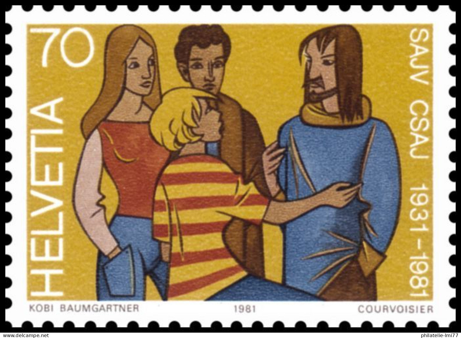Timbre De Suisse N° 1137 Neuf Sans Trace De Charnière - Unused Stamps