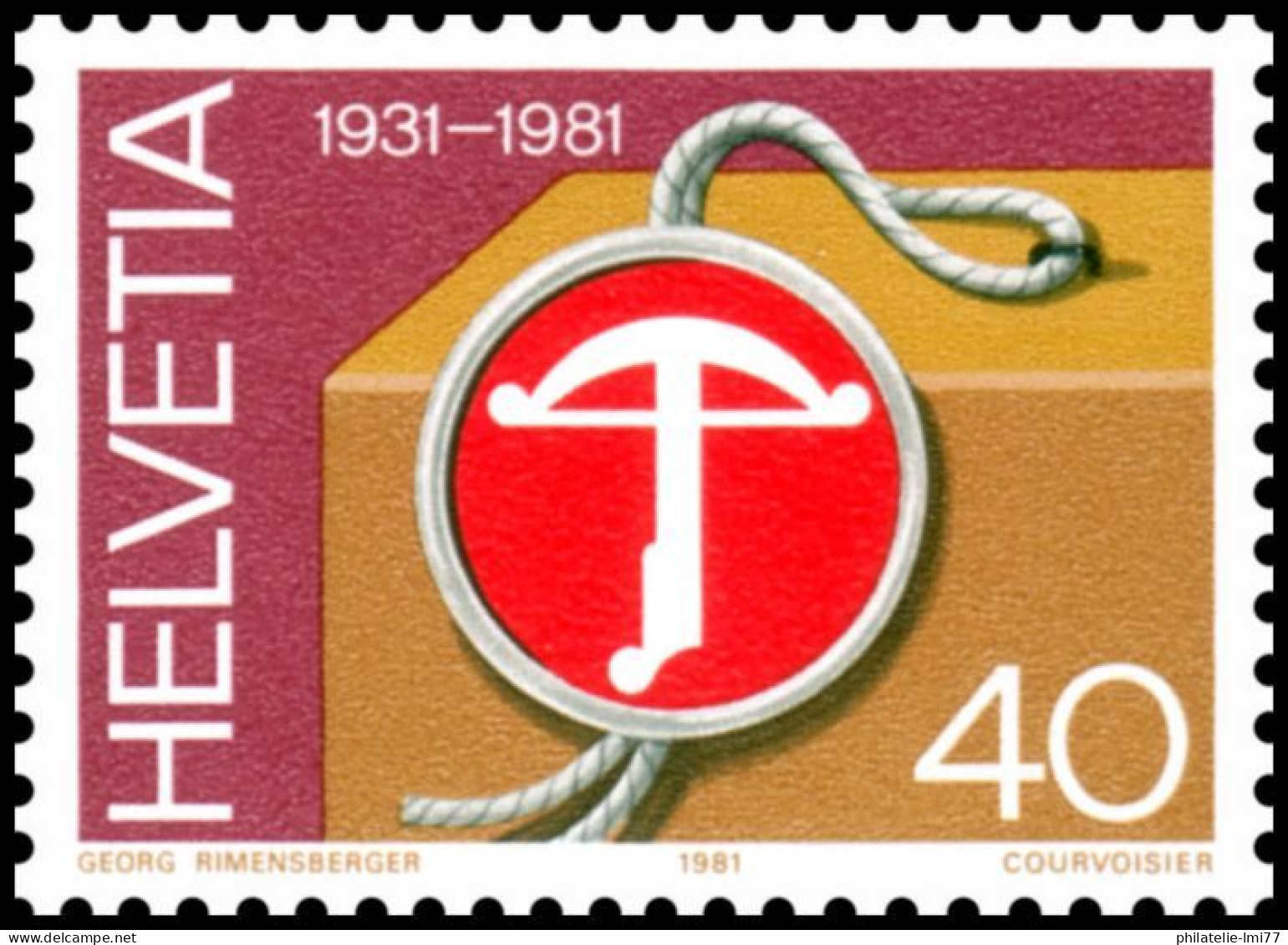 Timbre De Suisse N° 1136 Neuf Sans Trace De Charnière - Unused Stamps