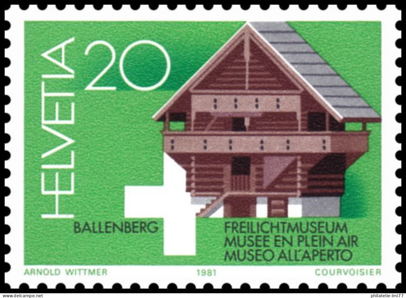 Timbre De Suisse N° 1121 Neuf Sans Trace De Charnière - Unused Stamps