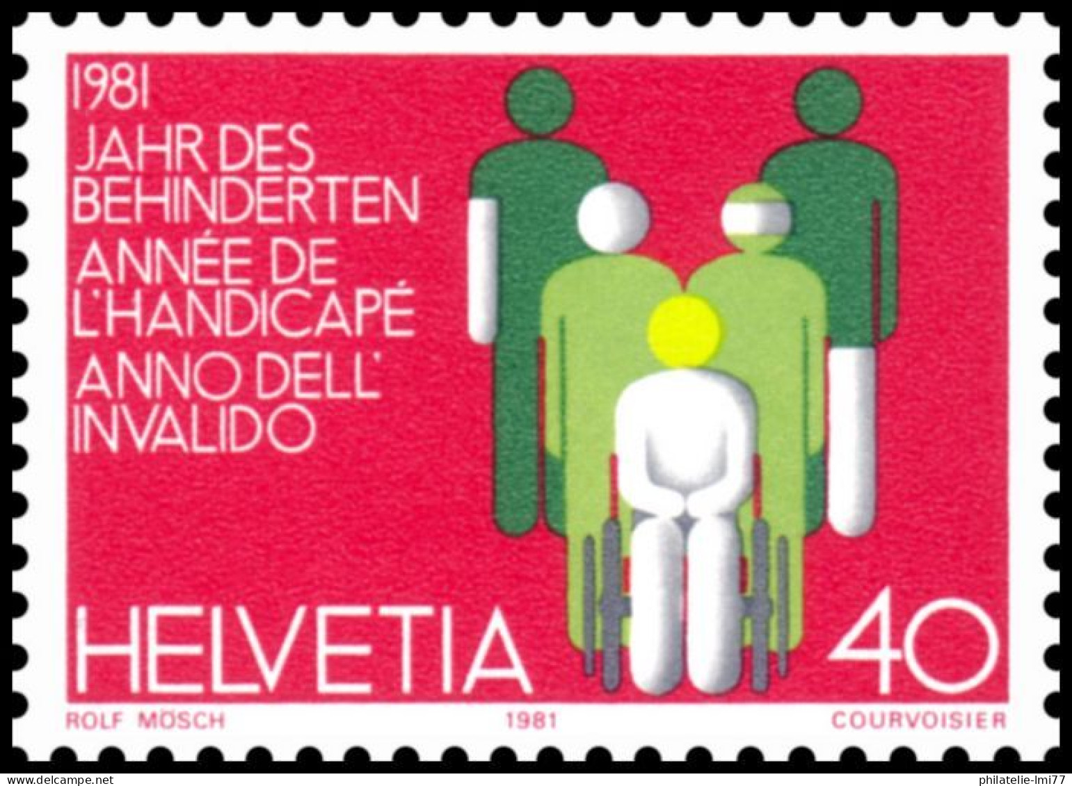 Timbre De Suisse N° 1122 Neuf Sans Trace De Charnière - Unused Stamps