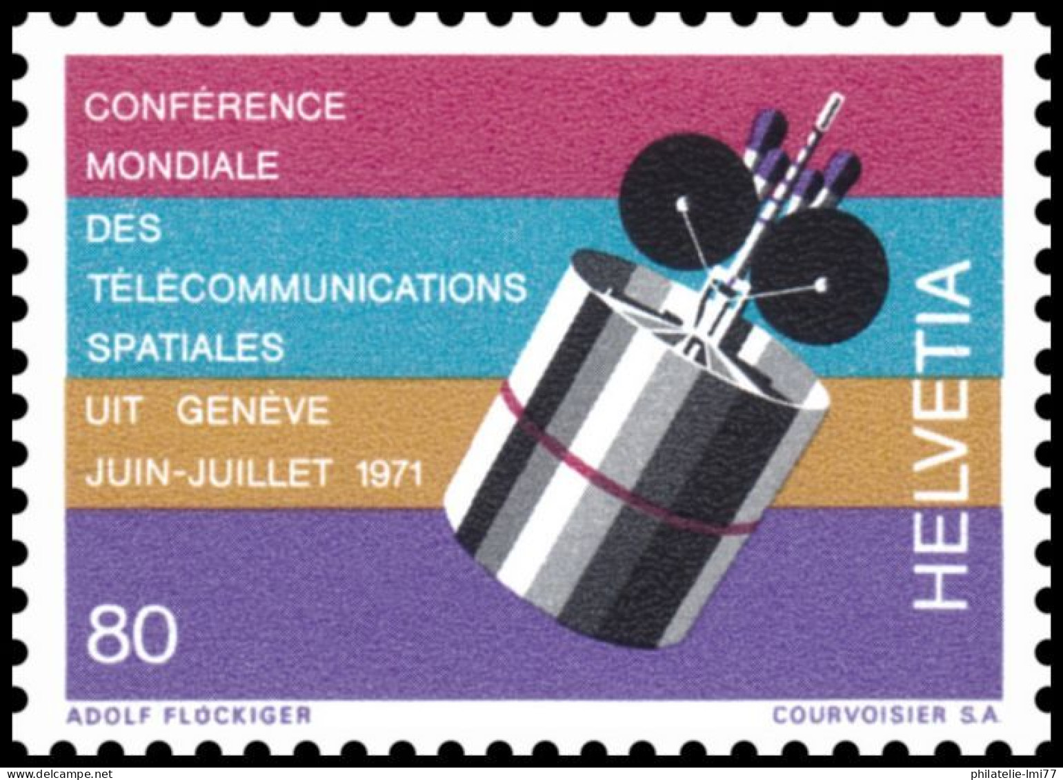 Timbre De Suisse N° 877 Neuf Sans Trace De Charnière - Unused Stamps