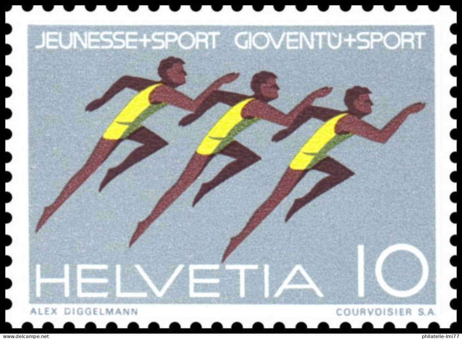 Timbre De Suisse N° 872 Neuf Sans Trace De Charnière - Unused Stamps