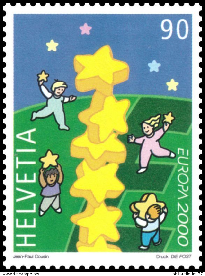 Timbre De Suisse N° 1637 Neuf Sans Trace De Charnière - Unused Stamps