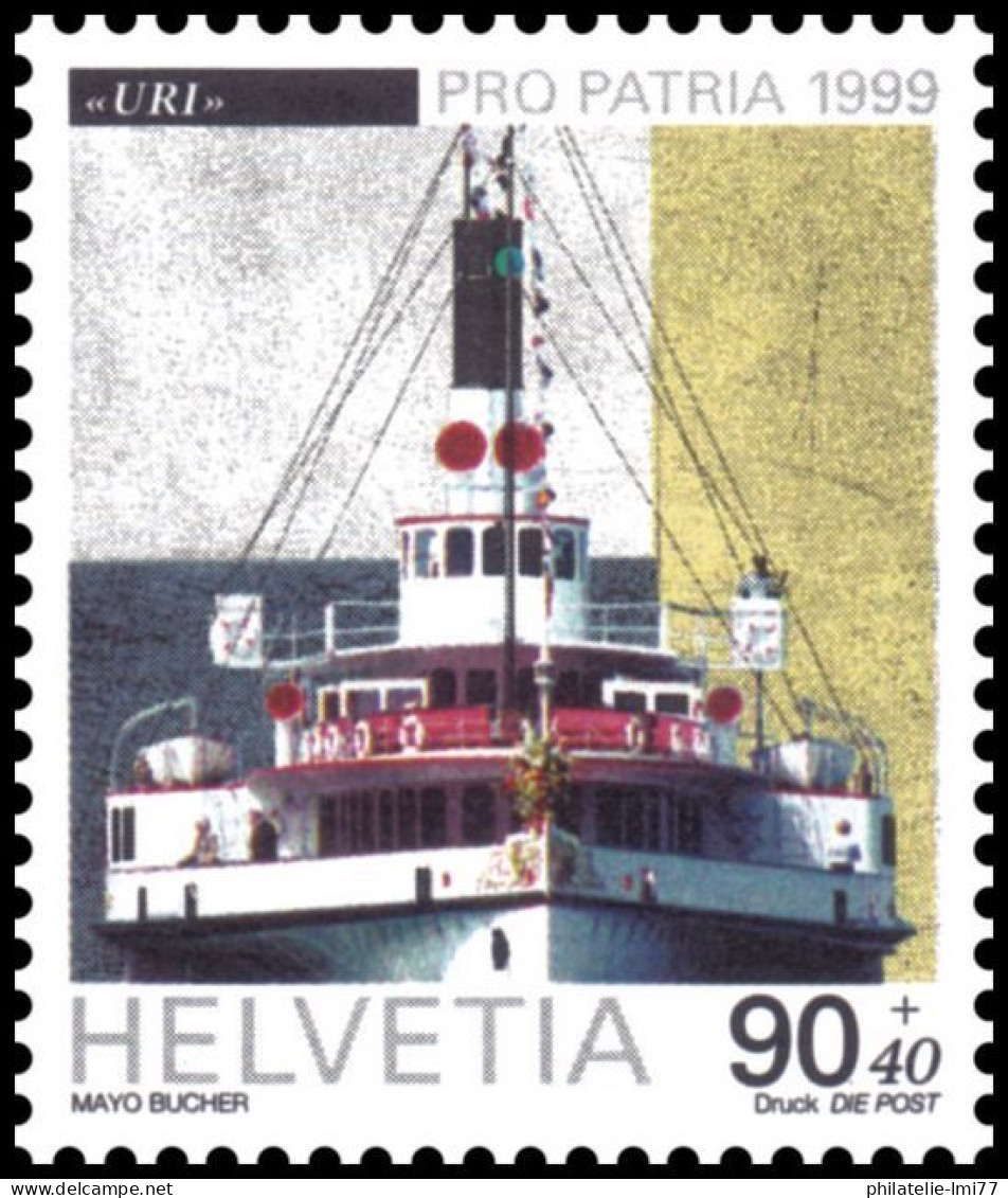 Timbre De Suisse N° 1611 Neuf Sans Trace De Charnière - Unused Stamps