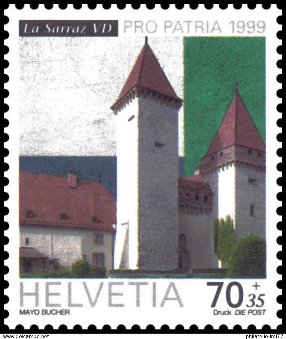 Timbre De Suisse N° 1610 Neuf Sans Trace De Charnière - Unused Stamps