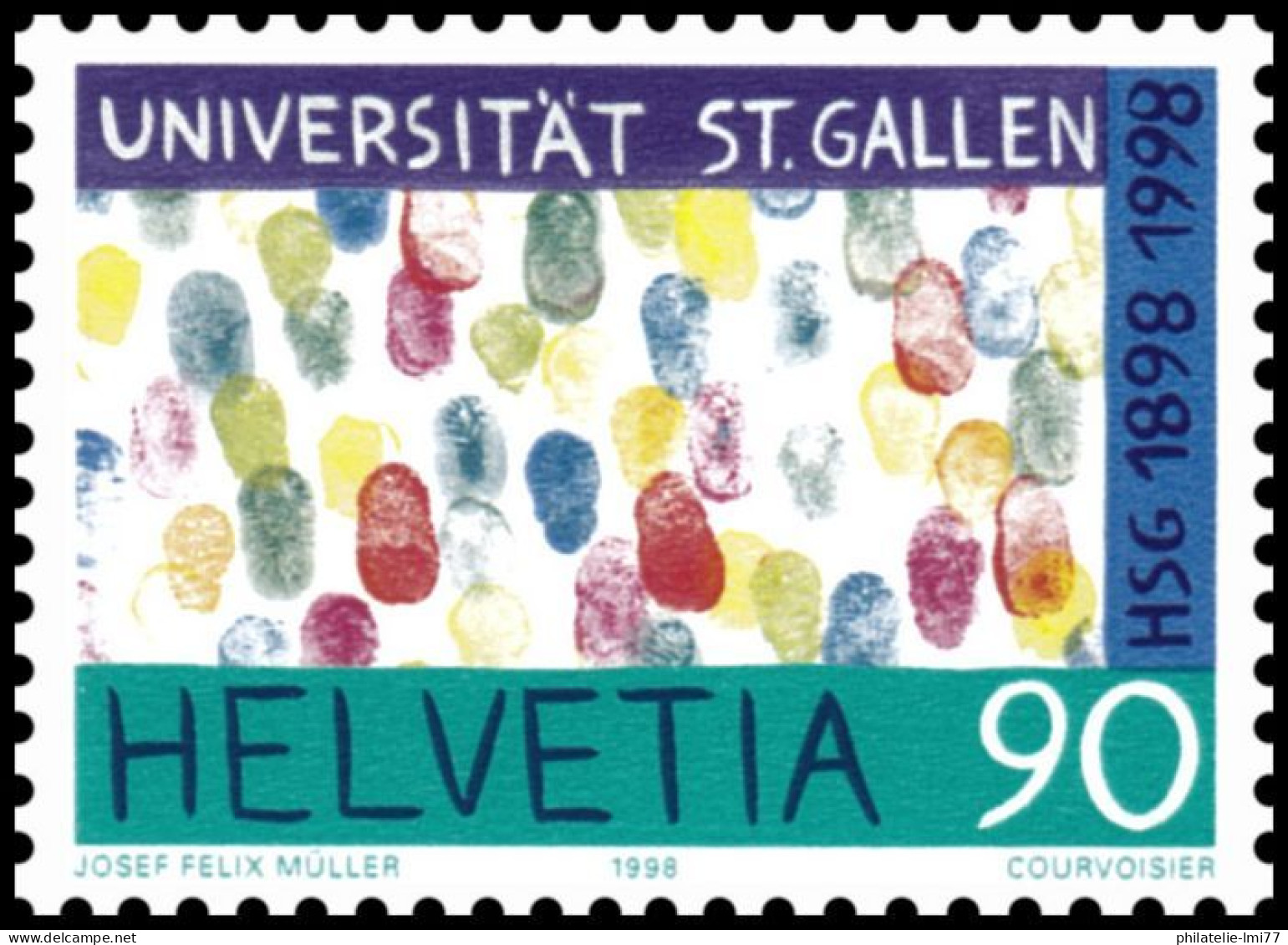 Timbre De Suisse N° 1576 Neuf Sans Trace De Charnière - Unused Stamps
