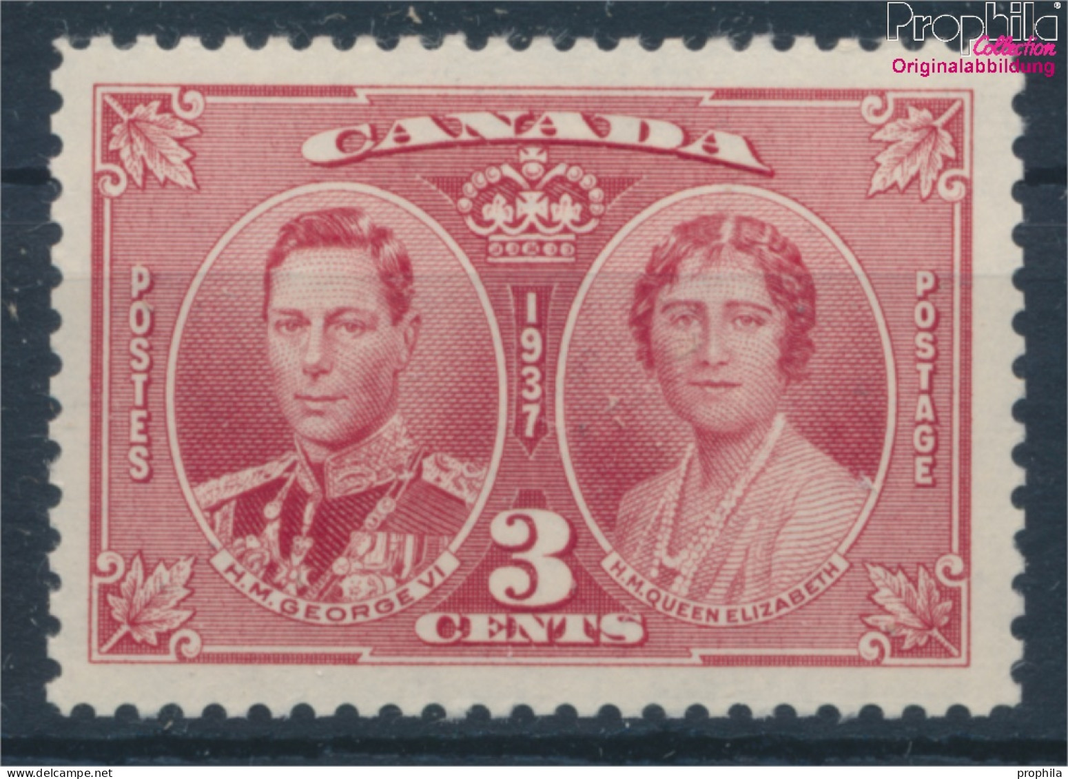 Kanada 203 (kompl.Ausg.) Postfrisch 1937 Krönung (10364296 - Ungebraucht