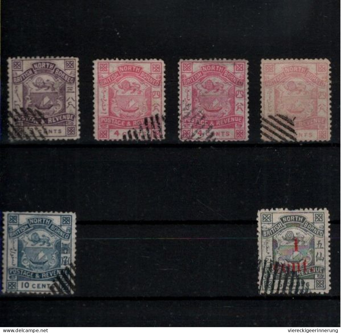 ! Lot Of 140 Stamps From British North Borneo, Nordborneo - Bornéo Du Nord (...-1963)