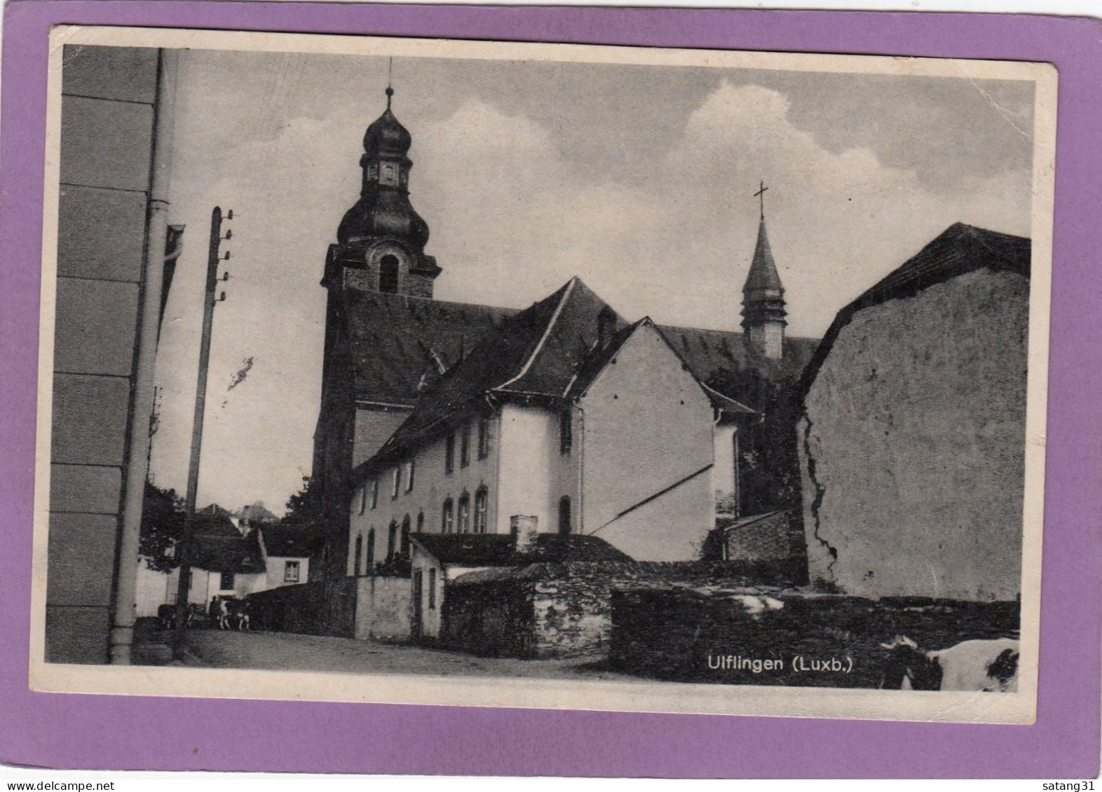 POSTKARTE AUS ULFLINGEN,UM 1943. - Troisvièrges